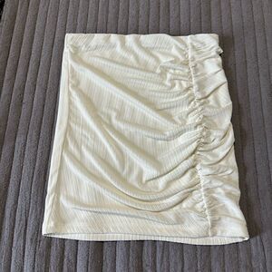 Naked Wardrobe | ruched detail mini skirt